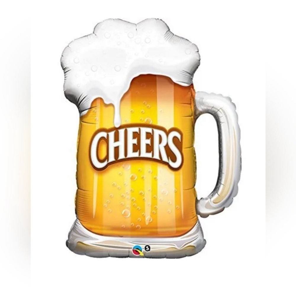 EXTRA LARGE Mylar Beer Mug Balloon